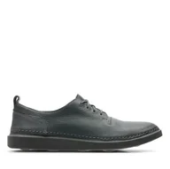 Półbuty damskie - Hale Lace. [dark grey leather] - rozmiar 42 - miniaturka - grafika 1
