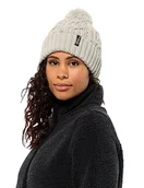 Czapki damskie - Jack Wolfskin Czapka z pomponem - miniaturka - grafika 1