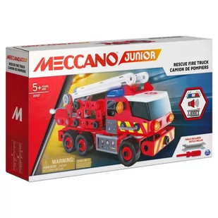 Zestaw konstrukcyjny Meccano Wóz Strażacki - Samochody i pojazdy dla dzieci - miniaturka - grafika 1