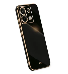 Etui XINLI Gold do Xiaomi Redmi Note 13 Pro 5G - Czarny - Etui i futerały do telefonów - miniaturka - grafika 1