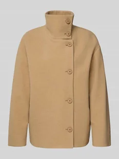 Krótki płaszcz o luźnym kroju z wełny model ‘MAJELAA WOOL’ - Płaszcze męskie - miniaturka - grafika 1