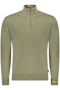 PEPE JEANS MĘSKI ZIELONY SWETER - Koszule męskie - miniaturka - grafika 1