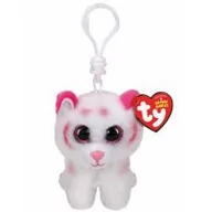 Breloczki dla dzieci - Ty Beanie Boos Tabor Różowo-biały Tygrys brelok - miniaturka - grafika 1