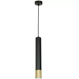 Luminex Żyrandol Nest gold/black 1 1565 - Lampy sufitowe - miniaturka - grafika 1