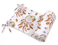 Ochraniacze do łóżeczka - Uniwersalny Ochraniacz Do Łóżeczka - Łapacze Snów Białe - miniaturka - grafika 1