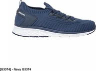 Obuwie robocze - Ardon AMBLE WHITE G33 - męskie półbuty sportowe, cholewka dzianina, lekkie, wygodne, podeszwa EVA/guma - Navy G3374 43 - miniaturka - grafika 1