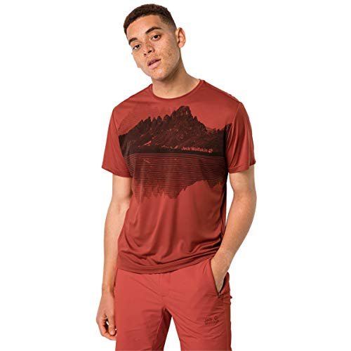 Jack Wolfskin Męska koszulka z grafiką Peak Męska koszulka S