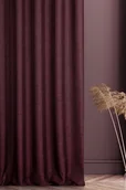 Zasłony - Zasłona 140 x 250 Dekoracyjna Avinion 1 Bordo - miniaturka - grafika 1