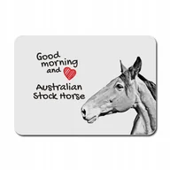 Podkładki pod mysz - Koń Australian Stock Horse Podkładka pod mysz - miniaturka - grafika 1