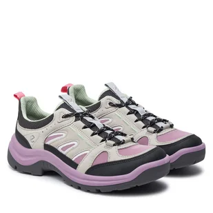 Trekkingi ECCO Offroad W 82237361027 Szary - Buty trekkingowe damskie - miniaturka - grafika 1