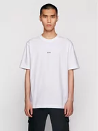 Koszulki męskie - Hugo Boss T-Shirt Tchup 50418749 Biały Relaxed Fit - miniaturka - grafika 1