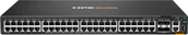 Switche - Switch HPE Aruba Networking CX 6200F 48G 4SFP Switch - Switch - max. Stapelentfernung 10 km - L3 - managed - 48 x 10/100/1000 + 4 x 100/1000 SFP - Przód i bok do tyłu - do montażu w racku S0M83A#ABB - miniaturka - grafika 1