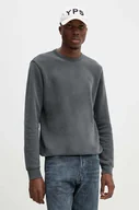 Bluzy męskie - G-Star Raw bluza bawełniana męska kolor czarny gładka D25891-D688 - miniaturka - grafika 1