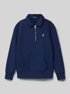 Swetry dla chłopców - Bluza z kieszenią kangurką - miniaturka - grafika 1