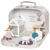 Domki dla lalek - Walizeczka Apartament dla lalek Paryż - zabawka - miniaturka - grafika 1