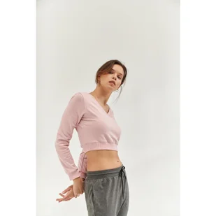 Top do jogi Moonholi Moondust Crop Top z długim rękawem - Koszulki sportowe damskie - miniaturka - grafika 1
