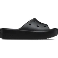 Klapki i japonki damskie - Klapki plażowe damskie Crocs Classic Platform Slide - miniaturka - grafika 1