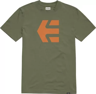 Koszulki męskie - t-shirt męski ETNIES ICON TEE Moss - grafika 1