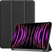 Etui do tabletów - Bizon Etui Case Tab Croc do Apple iPad Pro 12.9 2022/2021/2020/2018, czarne - miniaturka - grafika 1