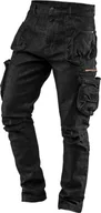 Odzież robocza - Neo Spodnie robocze 5-kieszeniowe DENIM, czarne, rozmiar L - miniaturka - grafika 1