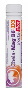Olimp LABS Chela Mag B6+D3 Forte shot x 1 ampułka po 25 ml - Witaminy i minerały - miniaturka - grafika 1