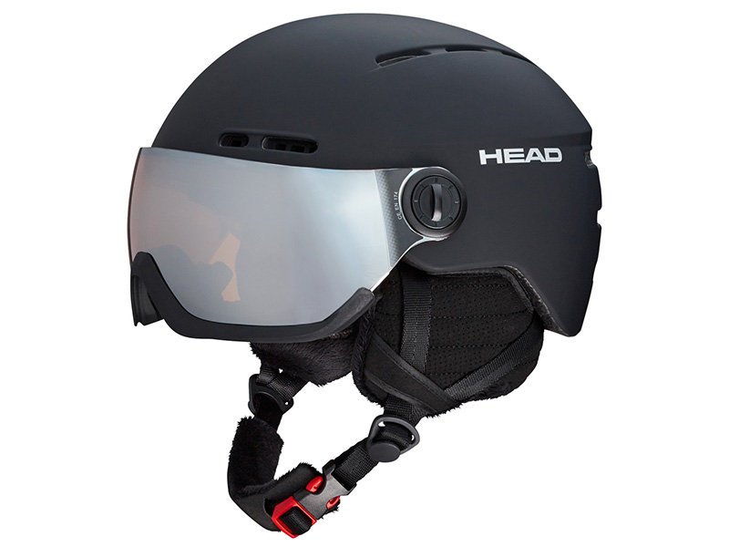 Head Kask z przyłbicą szybą Knight Black 2022 324118-22