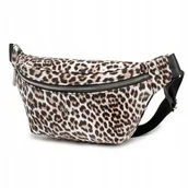 Nerki - PUCCINI Nerka Damska Saszetka Biodrowa Biodrówka Torebka Panterka TM251-6 - miniaturka - grafika 1
