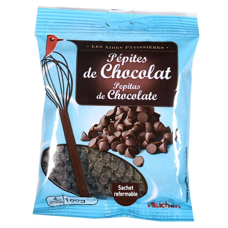 Auchan - Pepites du Chocolat Groszki czekoladowe - Ceny i opinie na  Skapiec.pl