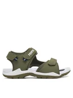 Buty dla chłopców - Reima Sandały Ratas 5400087A Zielony - miniaturka - grafika 1