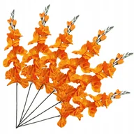 Sztuczne kwiaty - MIECZYKI Gałązka dekoracyjna Wyrobowa BUKIET Sztuczny kwiat do stroika 6szt - miniaturka - grafika 1