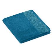 Ręczniki - Ręcznik BELLIS kolor niebieski styl klasyczny 30x50+50x90+70x130 ameliahome - TOWEL/AH/BELLIS/MARIN/SET30x50+50x90+70x130 - miniaturka - grafika 1