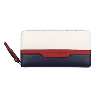 Portfele - TOM TAILOR Damska Jule, Long Zip Wallet, Mixed, niebieski/morski (wielokolorowy), one Size - miniaturka - grafika 1