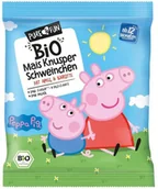 Chrupki - Chrupki kukurydziane jabłko- marchew BIO 30 g Świnka Peppa - miniaturka - grafika 1