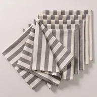 Obrusy i serwetki - Komplet serwetek 6szt. 42x42 Quadro 136-12 - miniaturka - grafika 1