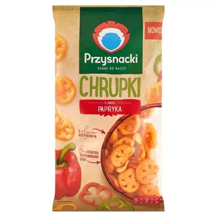 Przysnacki Chrupki o smaku papryka 120 g - Chrupki - miniaturka - grafika 1