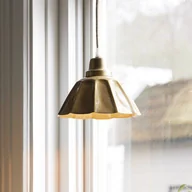 Lampy sufitowe - PR Home żyrandol Ester, żółty, Ø 17 cm, żelazo, wtyczka - miniaturka - grafika 1