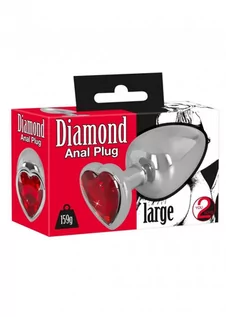 Wibratory analne - boss of toys Plug-5327970000 Diamond Anal Plug-Wibrator - grafika 1