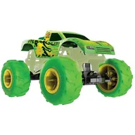 Zabawki zdalnie sterowane - Samochód zdalnie sterowany HOT WHEELS Monster Trucks Gunkster HTP15 - miniaturka - grafika 1