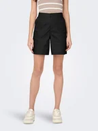 Spodenki damskie - ONLY Szorty w kolorze czarnym - miniaturka - grafika 1