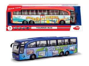 Dickie Toys Autobus turystyczny, 2 rodzaje - Samochody i pojazdy dla dzieci - miniaturka - grafika 2
