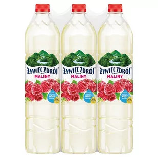 Żywiec Zdrój Napój niegazowany z nutą maliny 6 x 1,2 l - Woda - miniaturka - grafika 1