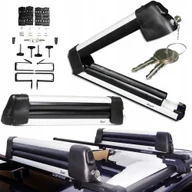 Bagażniki na narty - Bagażnik na narty Start Slalom 300 aluminium 3 pary nart 2 deski zamykany - miniaturka - grafika 1