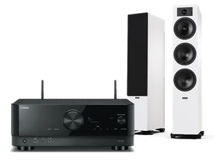 Kino domowe Yamaha RX-V4A (czarny) + Tesi 6 (biały) - Kino domowe - miniaturka - grafika 1