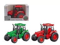 Samochody i pojazdy dla dzieci - Askato Traktor zielony/czerwony 450526 - miniaturka - grafika 1