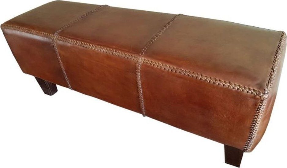 DKD Home Decor Taboret DKD Home Decor Brązowy Aluminium Teczyna 120 x 46 x 41 cm 120 x 41 x 46 cm