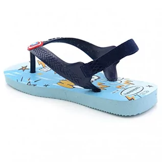 Buty dla dziewczynek - Havaianas Baby Palette Glow, Japonki Unisex-Bimbi 0-24, Niebieska woda, 21 EU - grafika 1