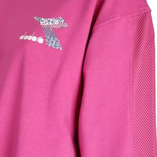 Bluza damska DIADORA L.SWEAT FLOSS - Bluzy damskie - miniaturka - grafika 4