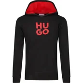Bluzy dla chłopców - HUGO KIDS Bluza | Regular Fit - miniaturka - grafika 1