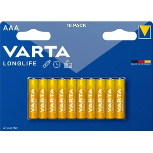 Varta Bateria Longlife Extra 10xAAA 4103101461 - Baterie i akcesoria - miniaturka - grafika 1