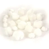 Zabawki kreatywne - Dalprint Pompony akrylowe białe - miniaturka - grafika 1